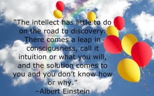 Einstein-quote-on-the-answers-coming-from-intuition