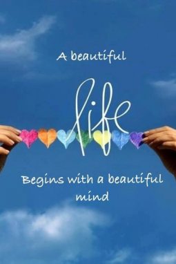 beautiful mind and life